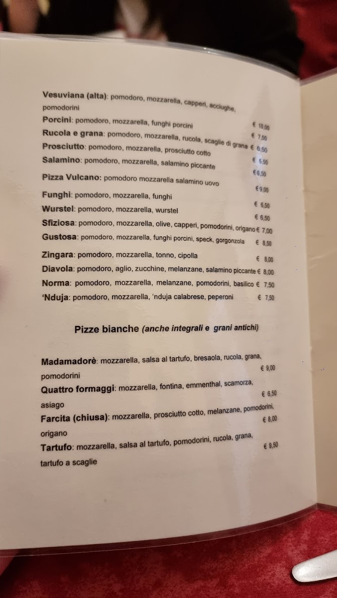 Menu Ristorante Pizzeria Madamadorè - Il Bocconcino Snc-3