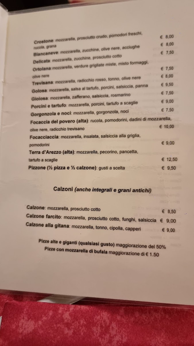 Menu Ristorante Pizzeria Madamadorè - Il Bocconcino Snc-4